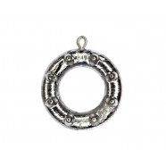 Грузило для риболовлі, Кільце, з шипами та вушком, 90г